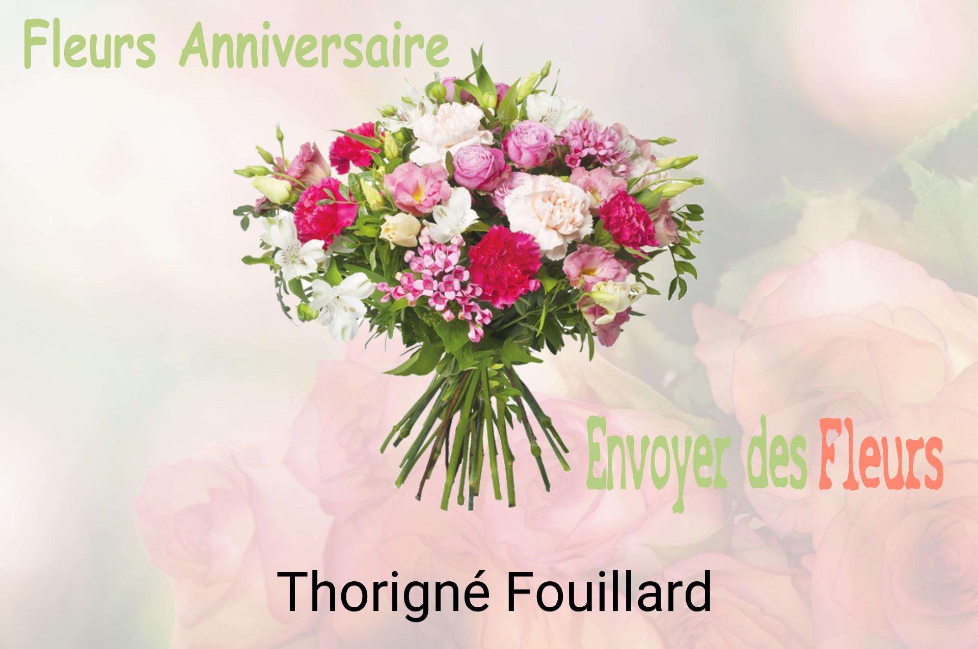 Bouquet de fleurs d’anniversaire livré à Thorigné-Fouillard